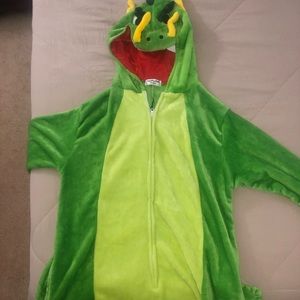 BRAND NEW Womens Green Dragon Onesie!